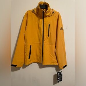Alpine North NWT Women’s Yellow Waterproof Coat  Fall Winter Warm Liner Zip